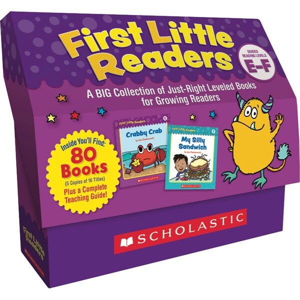 Scholastic Teaching Resources First Little Readers Classroom Set: Levels E And F 825656 - main